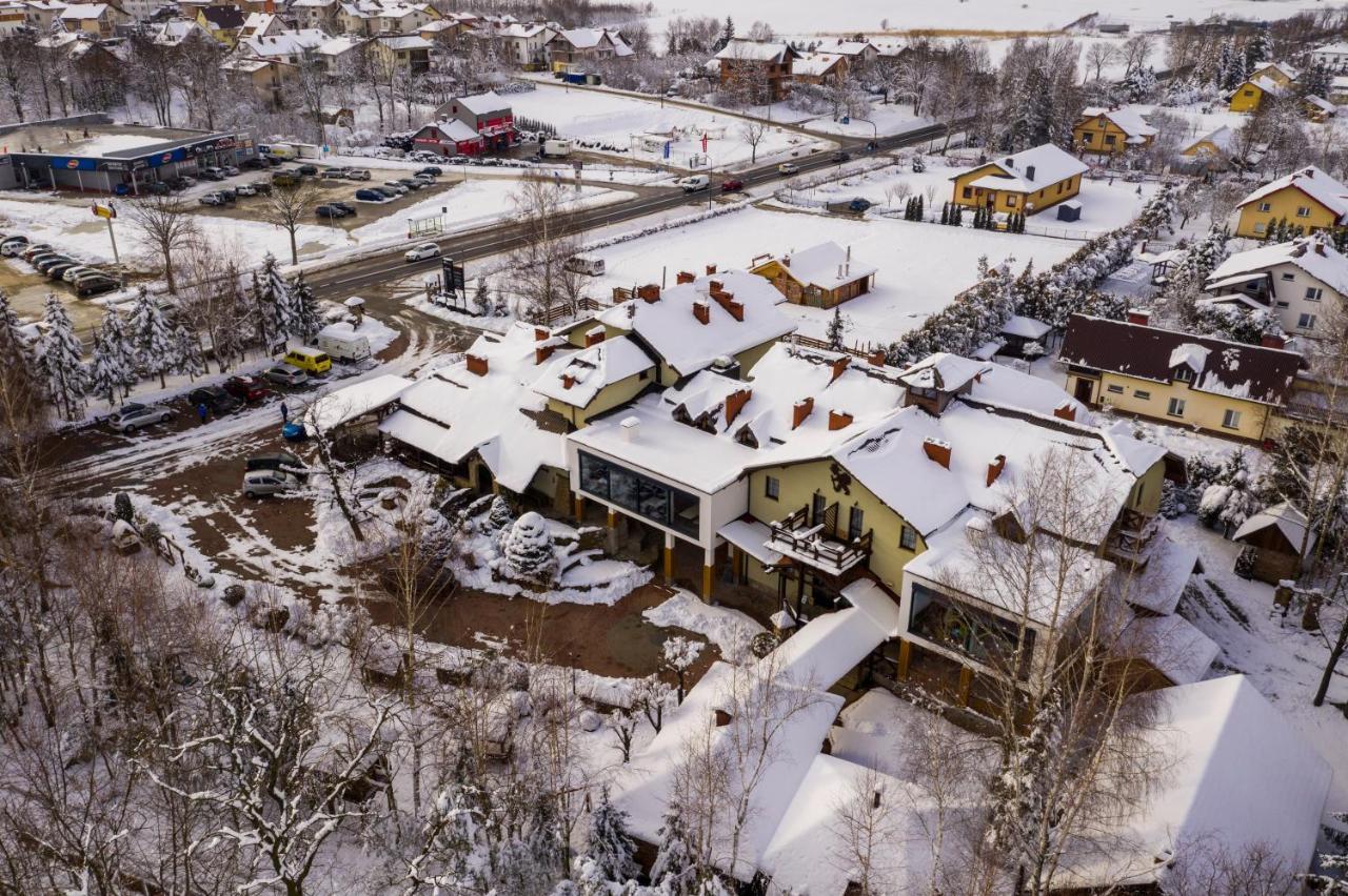 Hotel Restauracja Jas Wedrowniczek Rymanow ภายนอก รูปภาพ