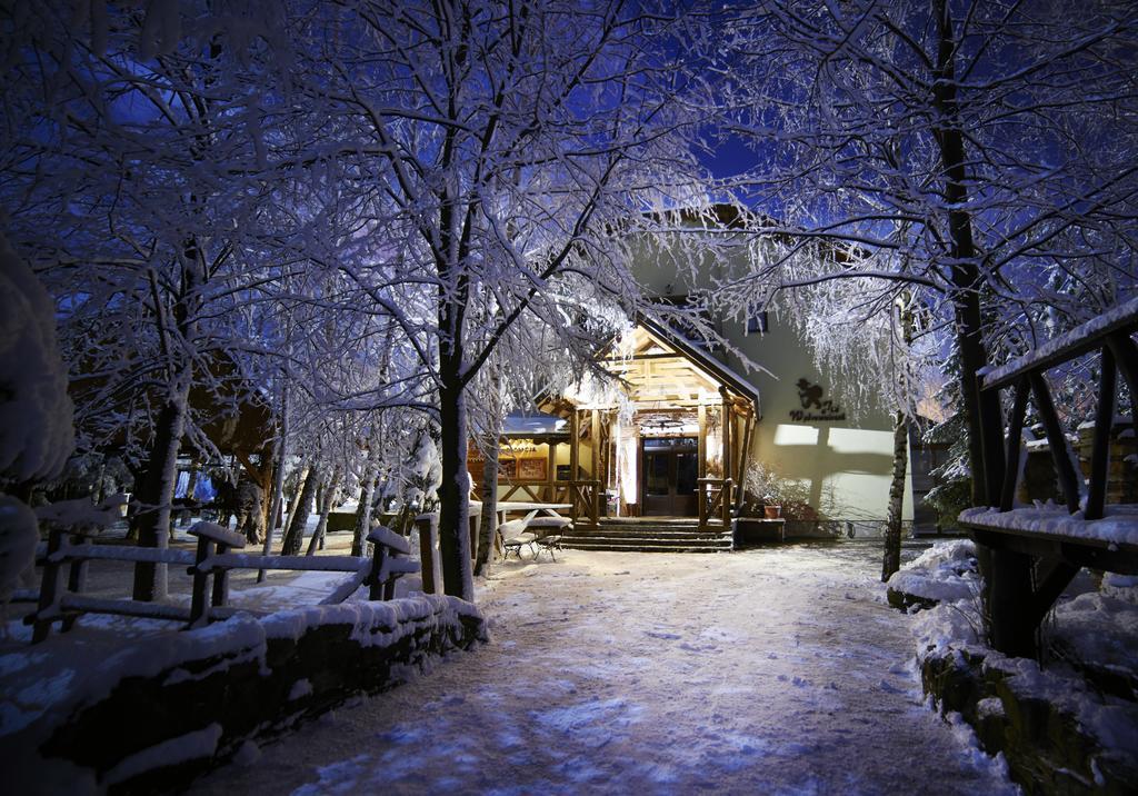 Hotel Restauracja Jas Wedrowniczek Rymanow ภายนอก รูปภาพ